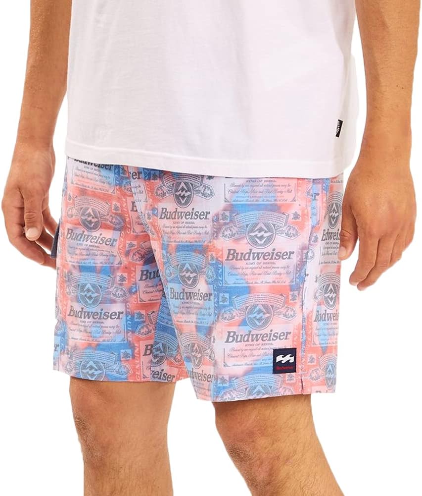 Billabong Bud Insignia 17" Layback Red/White MD