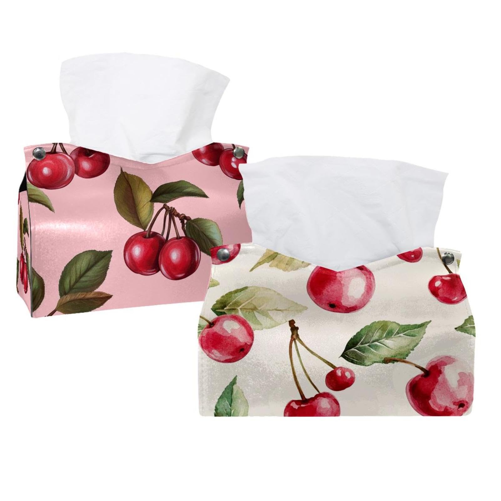 Boîte à mouchoirs Cerise pour en finir avec les cartons mouillés