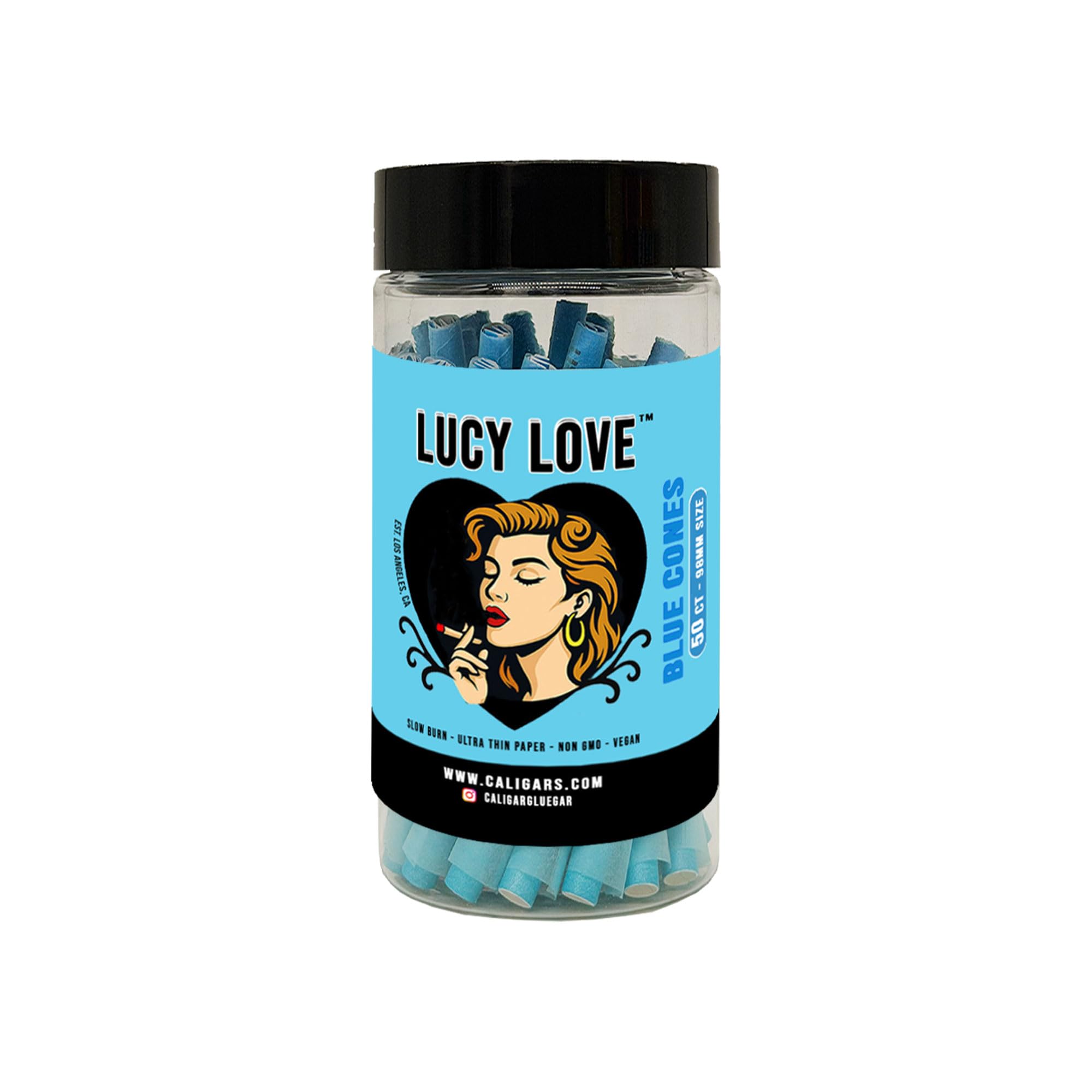 Amazon.com: Lucy Love 50-Count Pink and Blue Ultra-Thin Cones