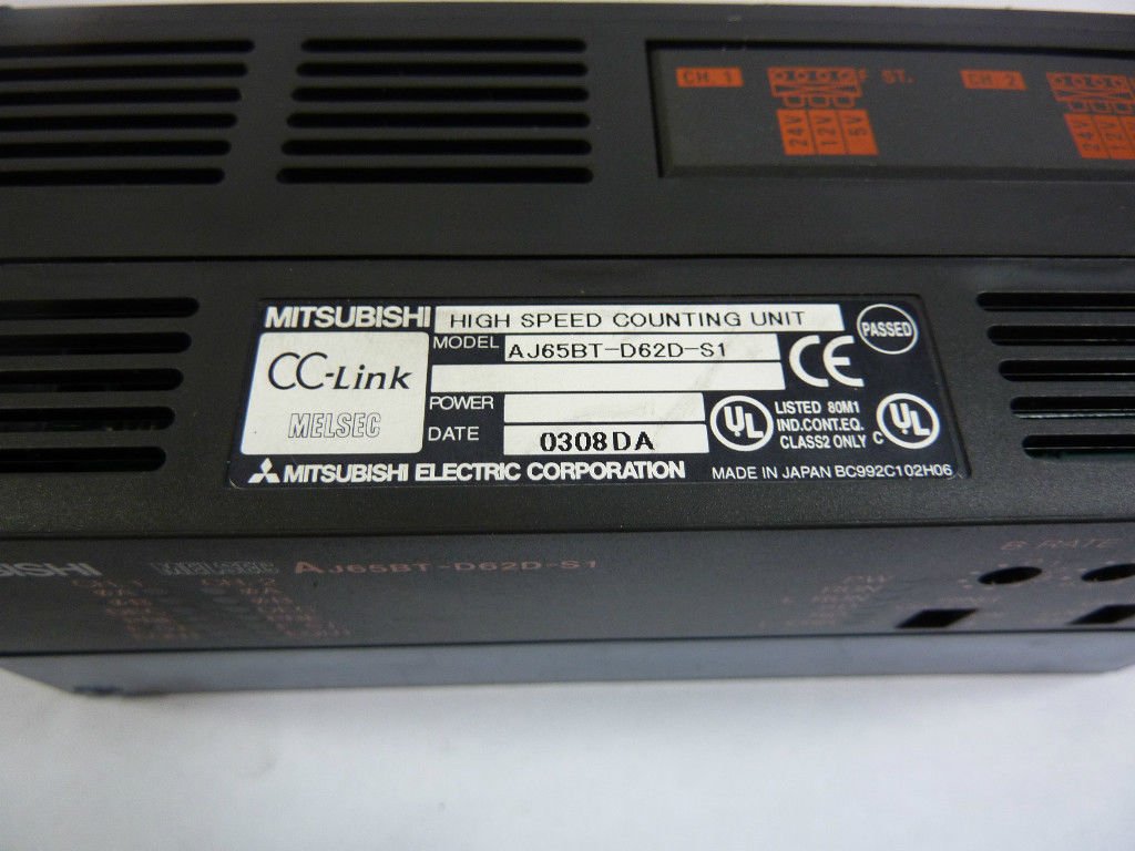 MITSUBISHI AJ65BT-D62D-S1 400KHZ, CC Link HSC, DIFF. I/, DIFF. I/P