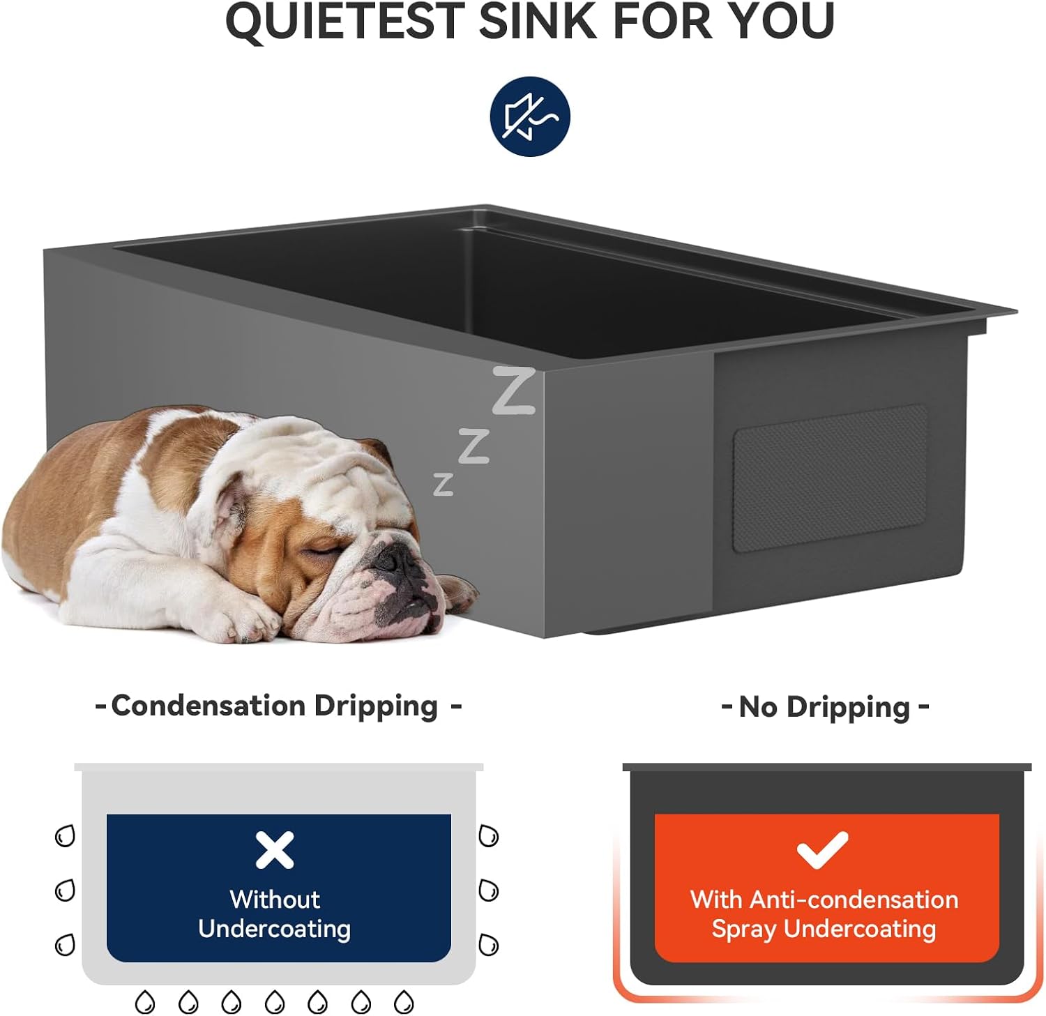 Lordear 33 Black Kitchen Sink 33 x 22 Apron Front Farmhouse Sink Gunmetal Black Stainless Steel 16 Gauge Single Bowl Ledge Workstation Farm Sink Basin, 9" Apron Height