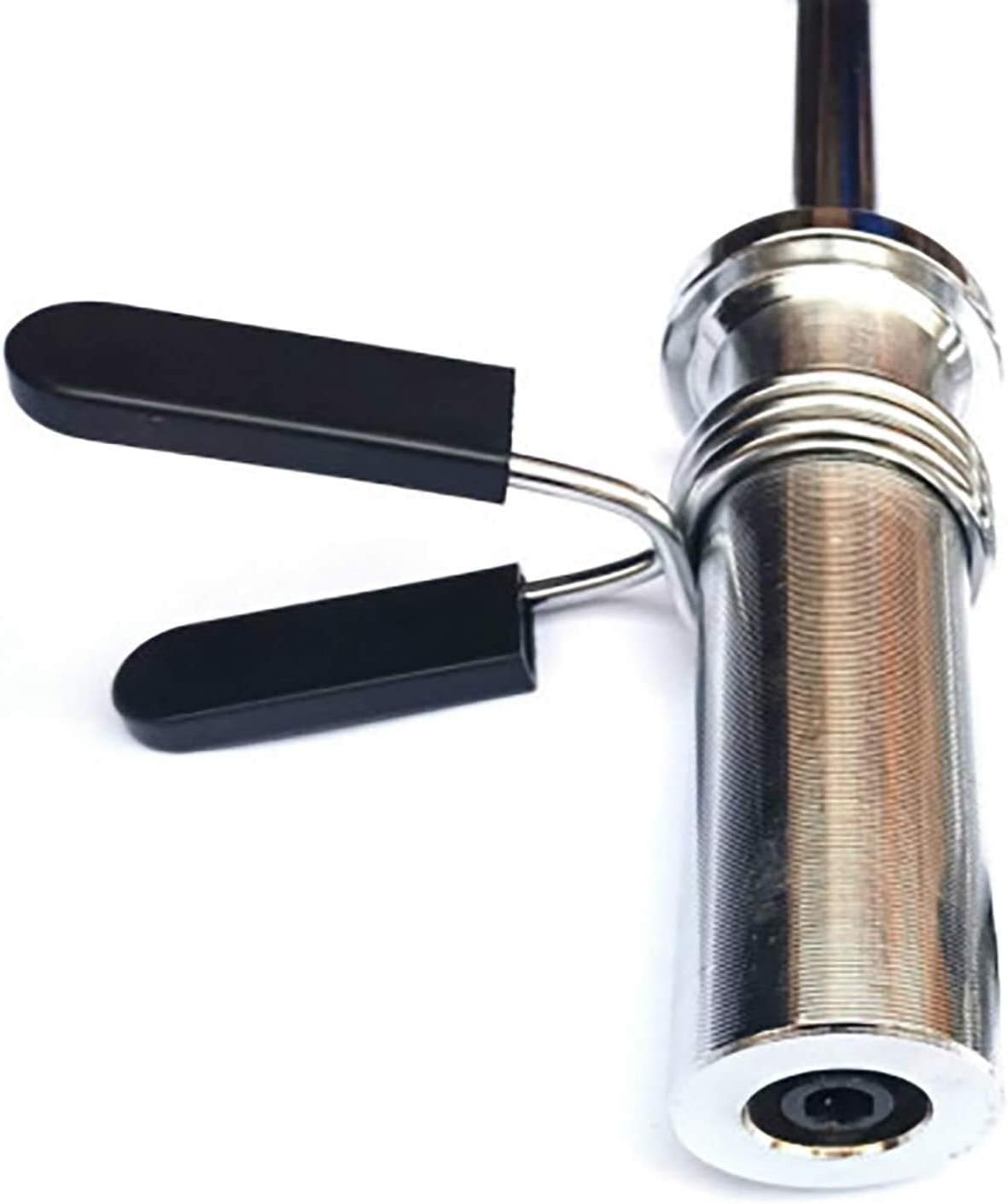 Voarge Dumbbell Bar Spring Lock Set of 4 Weight Lever Clamps for