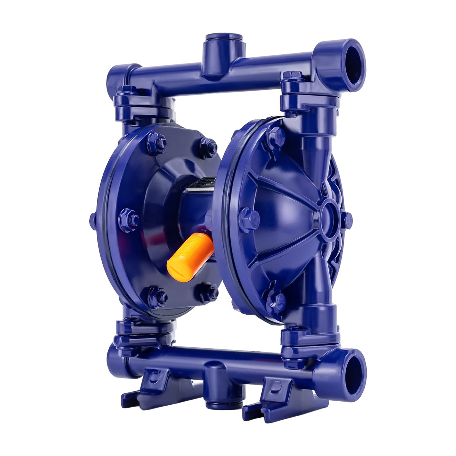 Druckluftmembranpumpe, Profi Doppelmembranpumpe, Druckluft Doppelmembranpumpe Druckluftmembranpumpe DoppelmembranpumpeDoppelmembranpumpe für AltöL, Wasser, Frostschutz,12GPM 1/2 Zoll Membranpumpe