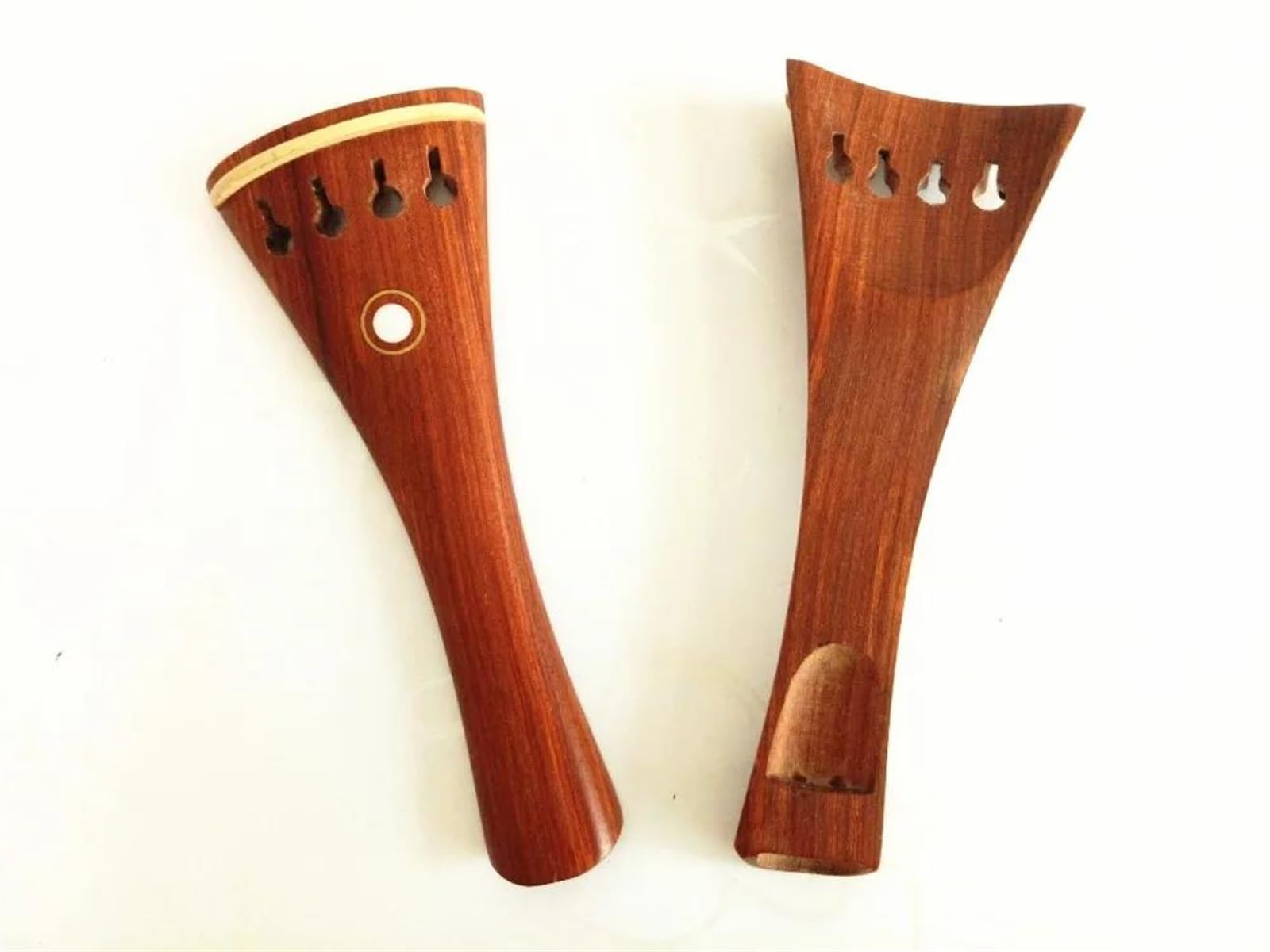 4 Pezzi 4/4 Cordiera Per Violino In Palissandro Fissa Accordatori Fini, Budello, Accessori Per Violino