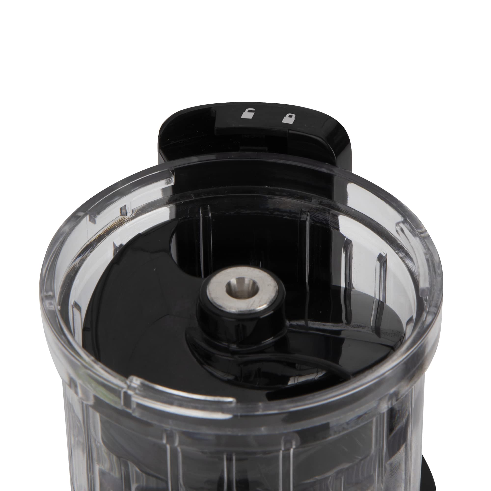 Jata JELI1201 Licuadora para Verduras y Frutas, Extracción Lenta 60 rpm, 130 W, Sistema Antigoteo, Silencioso, Capacidad 600 ml, Antideslizante, Panel Digital