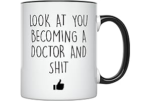 YouNique Designs Future Doctor Coffee Mug, 11 O ounces, White, Funny Medical...