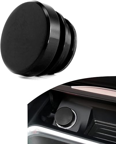 Flygun 1 funda para encendedor de cigarrillos de automóvil, 0.68 x 1.1 pulgadas, aleación Craftsman con tapón de goma antiagua para cubierta