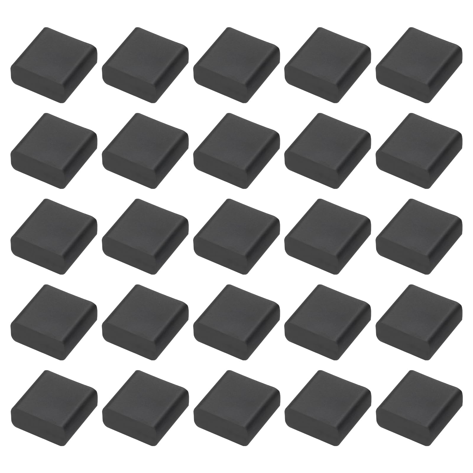 uxcell 40pcs USB Male Port Silicone Protectors Anti Dust Cap Cover Dark Black