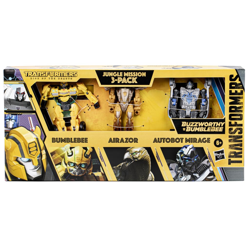 Transformers: Rise of The Beasts Jungle Mission 3er-Pack