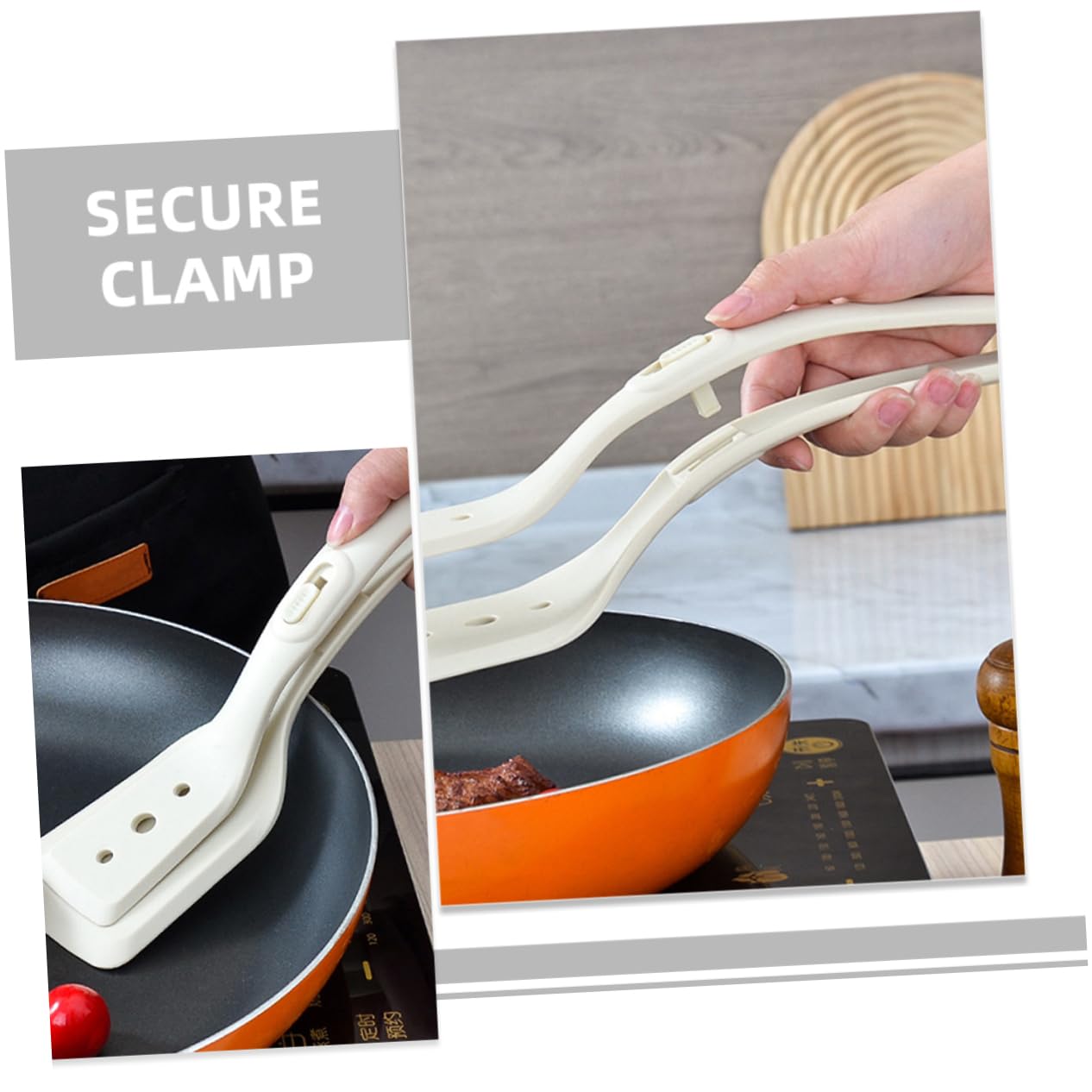 Ciieeo Pinces À Poisson En Silicone 5 Pièces Truelle Multi-Usage Pelle À Frire Pelle De Cuisine Pince De Cuisine Outil De Cuisson Pince À Steak Pince À Pain