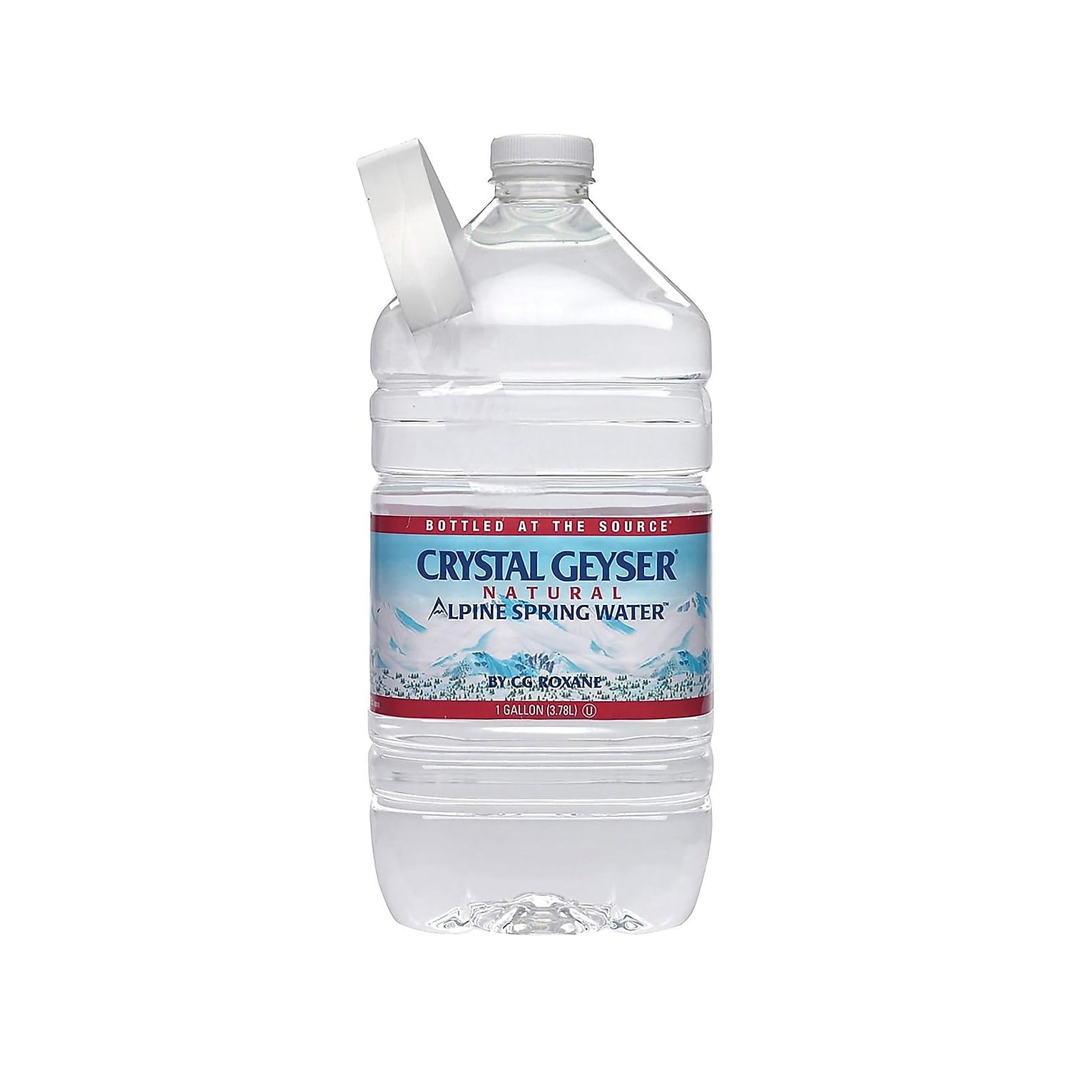 SINCE 1977, Natural Alpine Spring Water 128 Fluid Ounce 768 Fl Oz, (Pack of 6) (12514-2)