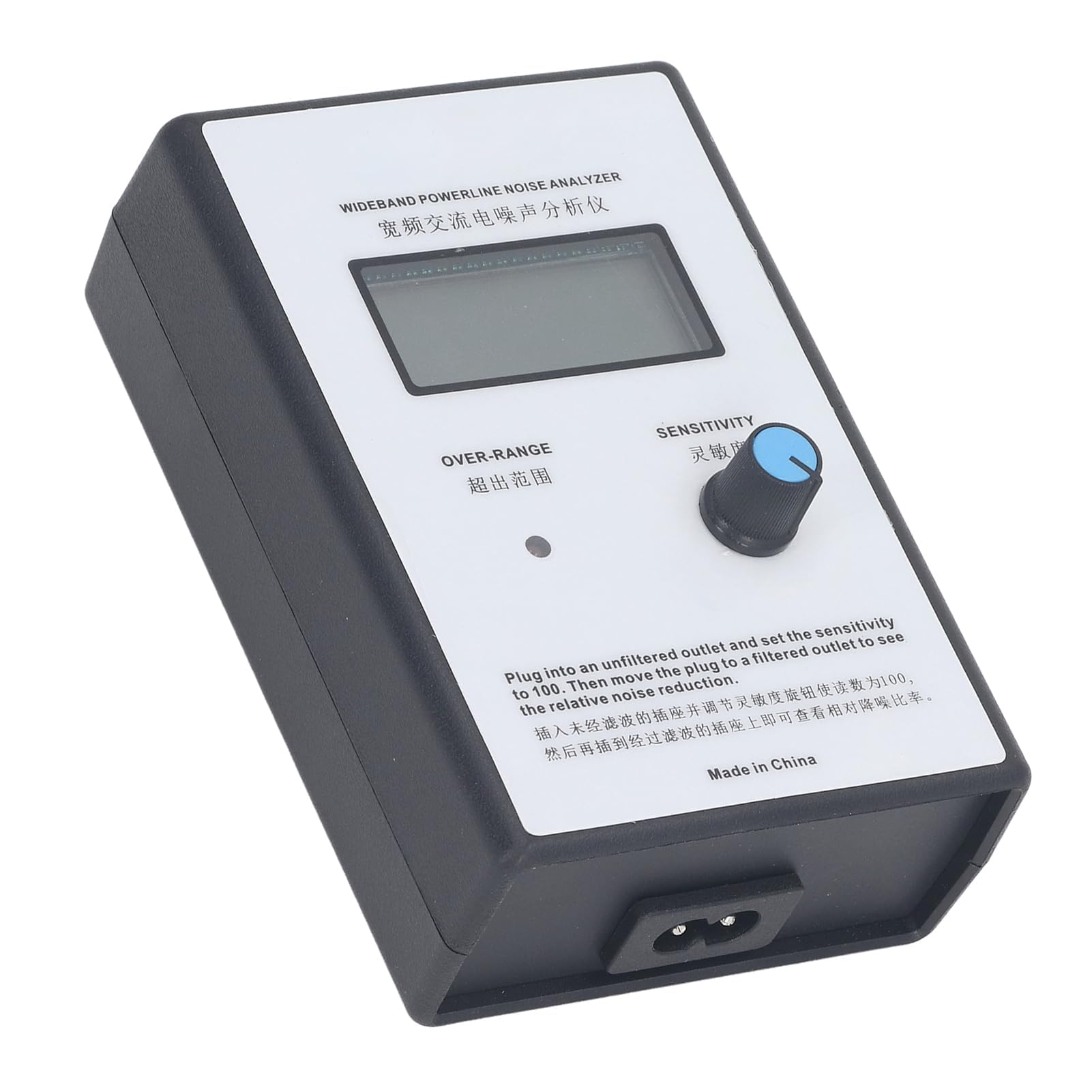 EMI Rausch Analysator Netz Netzteil Messgerät 300kHz-700kHz Breitband OLED Display AC Ripple Spannungsmessung