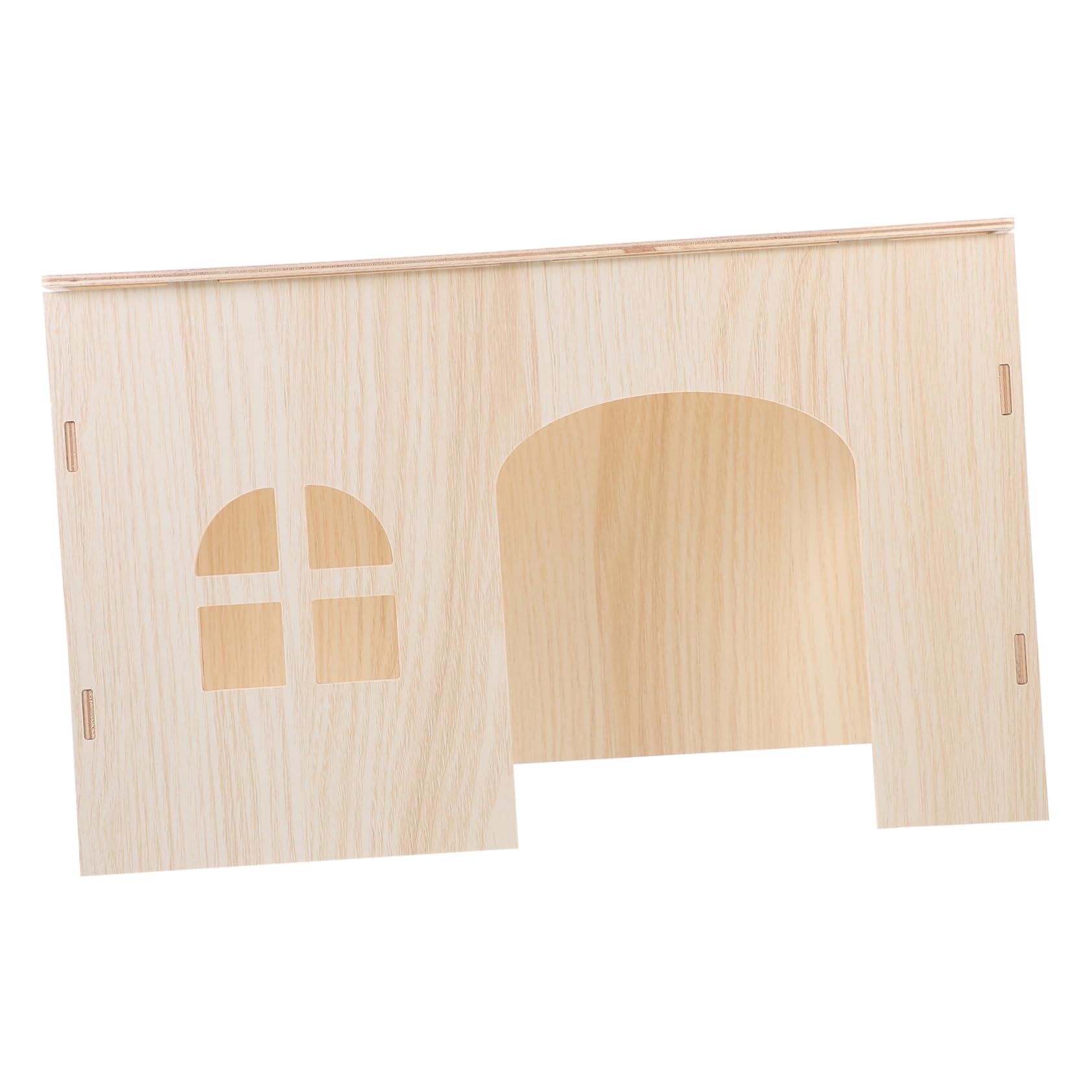 Casetta in Legno per Porcellini d India e Cincillà, Rifugio Robusto Beige