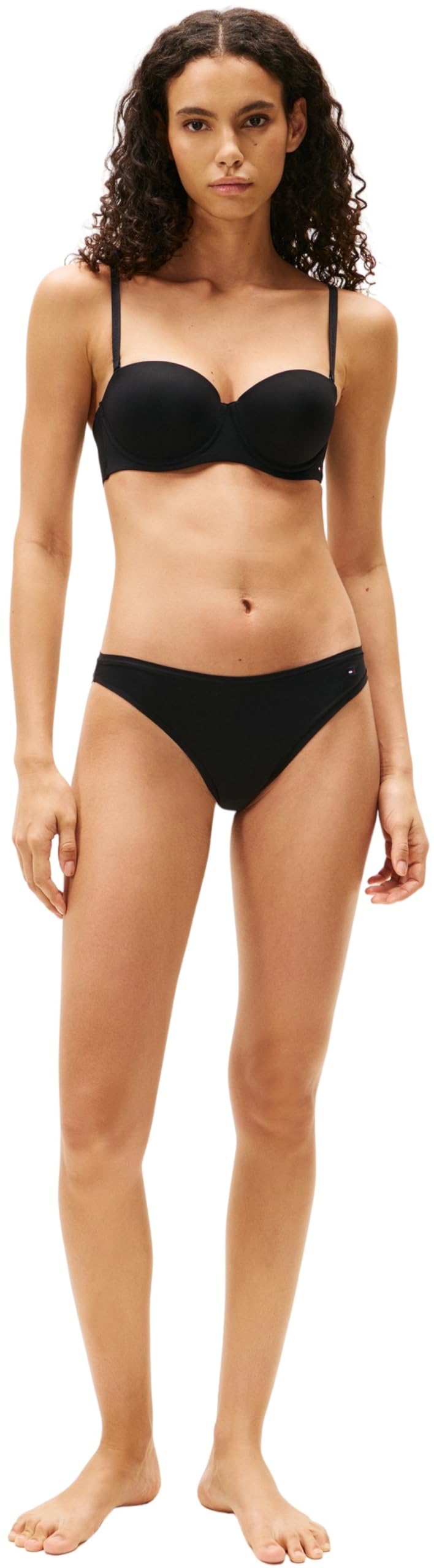 Tommy Hilfiger Senza Spalline Uw0uw06049bds001 Senza Spalline, Nero, 85A per Donna