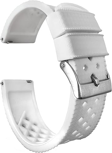 BARTON Tropical-Style 2.0 - Correas de reloj de liberación rápida - Elige el color y el tamaño de la correa - 0.709in, 0.748in, 0.787in, 0.827in,