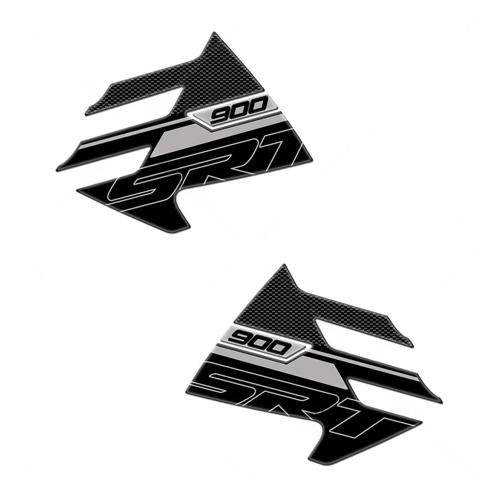 Pljgdvbx One Color Motorcycle Gas Tank Sticker For Srt 900 Sx Motorcycle Accessories Tank Pad Protector Decal Stickers Kit General Purpose Replacement Generic Universal