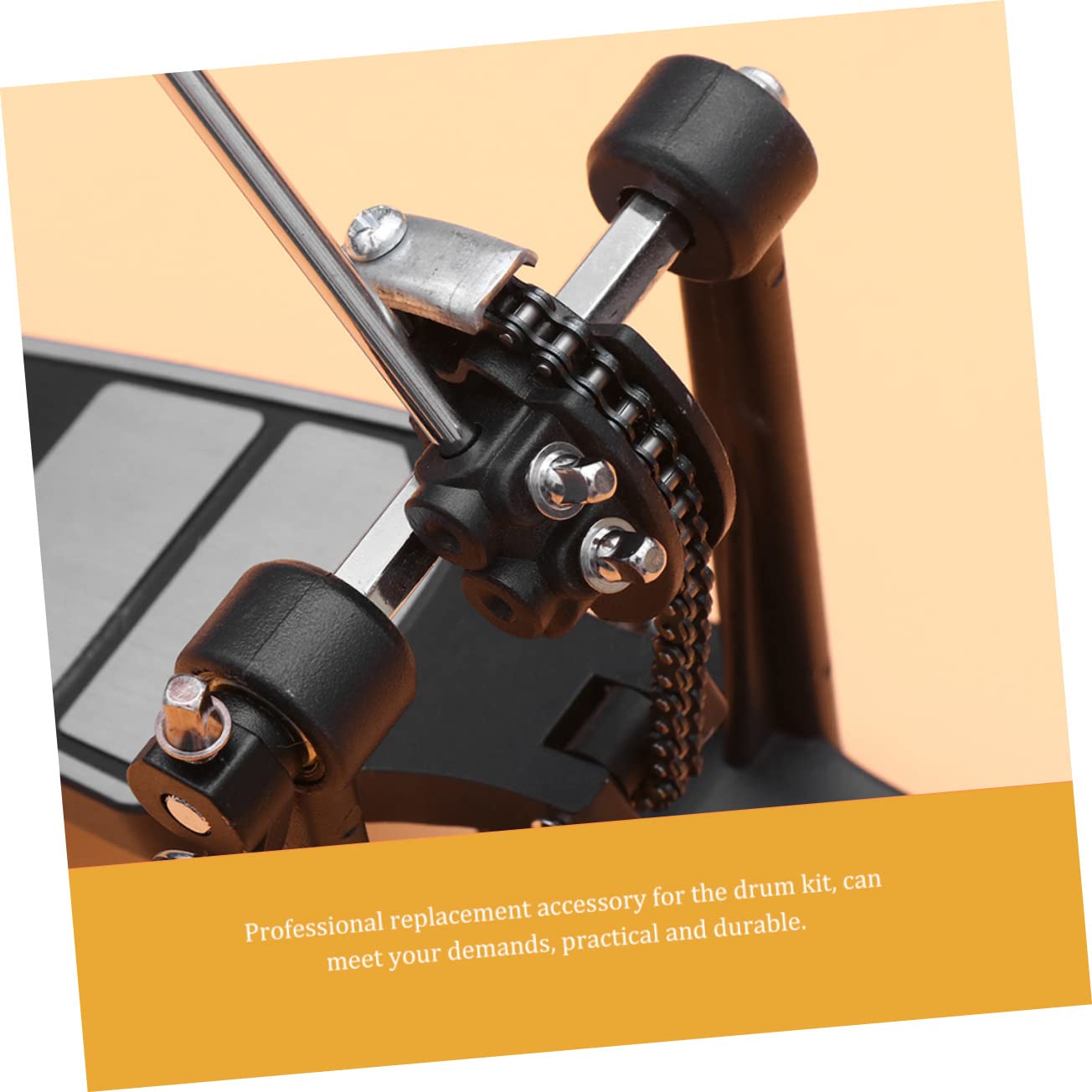 Pédale De Grosse Caisse Professionnelle Pour Batterie De Rechange Avec Angle Et Réglables Accessoire Pratique Pour Percussion