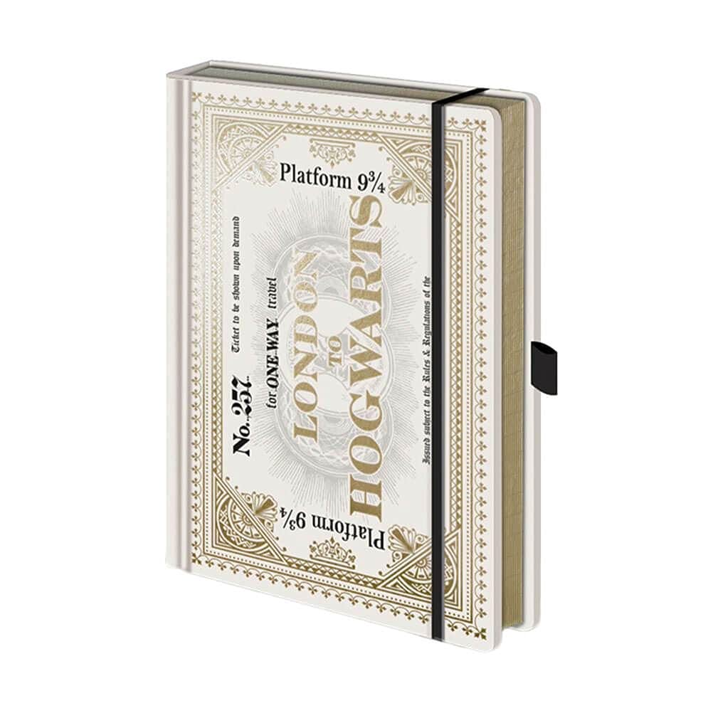 Carnet Hogwarts Express ticket premium une idée cadeau idéale pour un anniversaire