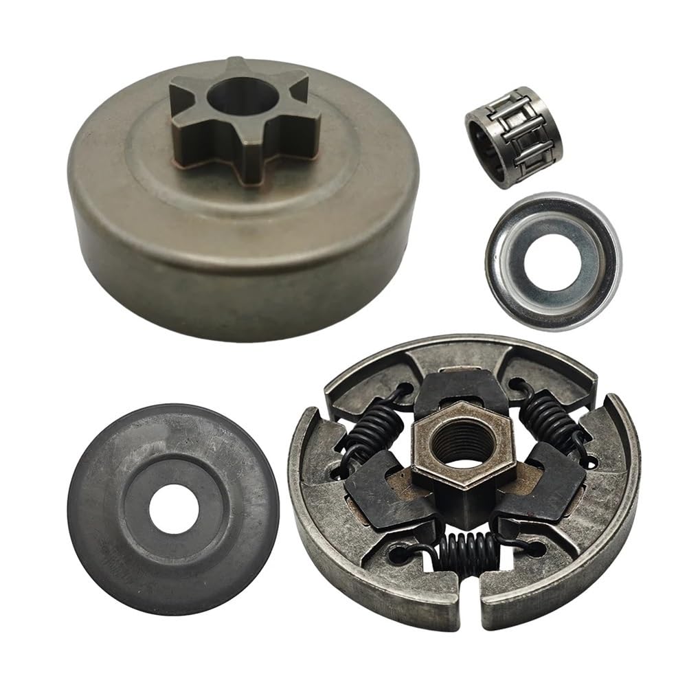 Kit pignon tambour d'embrayage 6T en acier forgé haute résistance pour série MS