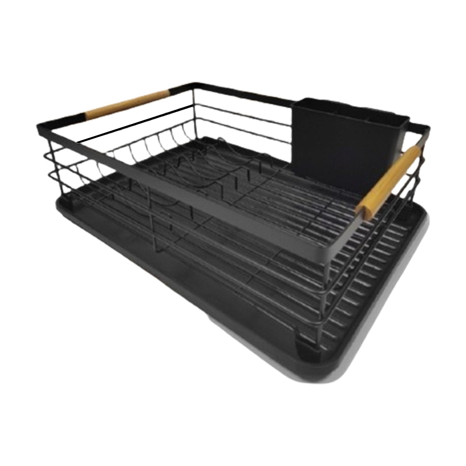 TFAOYS Practical Kitchen Countertop Drainer Rack with Sturdy Base and Multiple Levels Storage for Dishes Pots Pans Use Kitchen Drying Rack