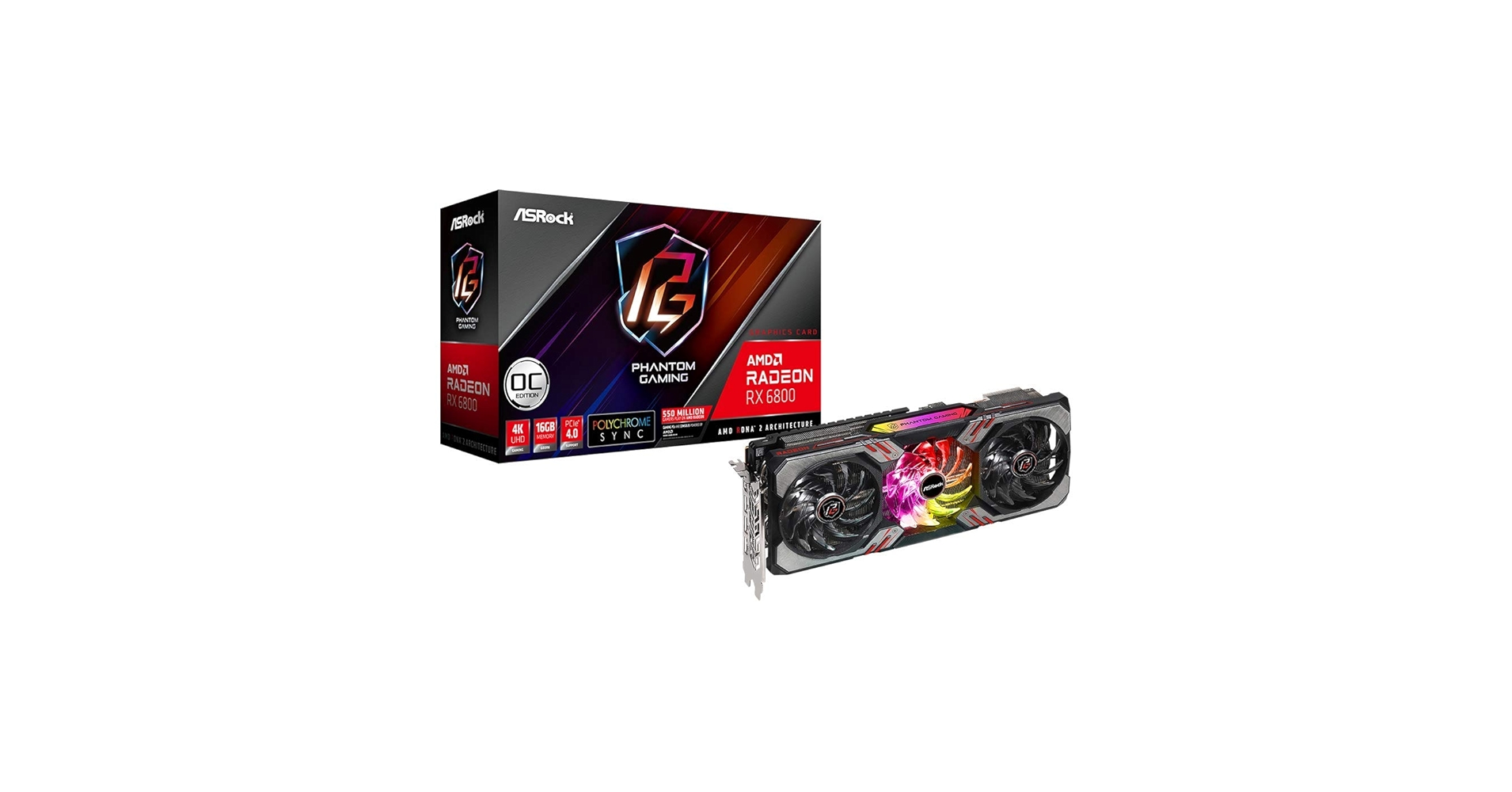 グラフィックボード・グラボ・ビデオカード ASRock Radeon RX6800 16GB PHANTOM GAMING Amazon.com: ASRock VCX RX6800 PGD 16GO RX 6800 Graphics