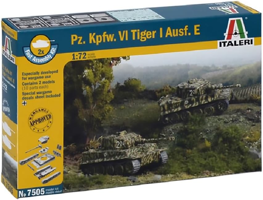 Italeri Pz. Kpfw. VI Tiger I Ausef. E Model Kit