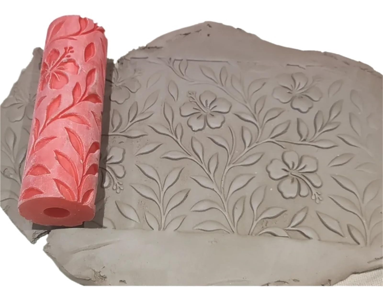 Rouleau à texture pour argile en plastique lors d'ateliers