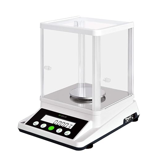 U.S. SOLID 0.001 g Precision Balance - 210 g x 1 mg Digital Electronic Analytical Lab Scientific Scale