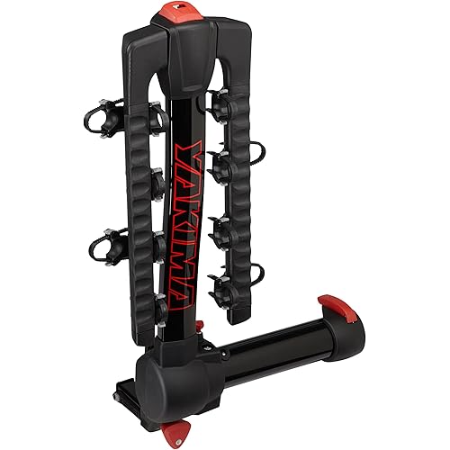 Yakima 4-Bike Hitch Mount Carrier, Swing-Away Bike Rack for Car, Truck, & SUV, FullSwing 4 - Heavy-Duty Bicycle Storage Equipment and Accessories for Vehicles