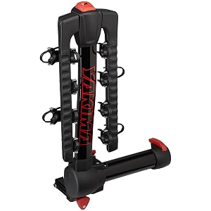 Yakima 4-Bike Hitch Mount Carrier Swing-Away Bike Rack for Car Truck SUV FullSwing 4 - Heavy-Duty Bicycle Storage