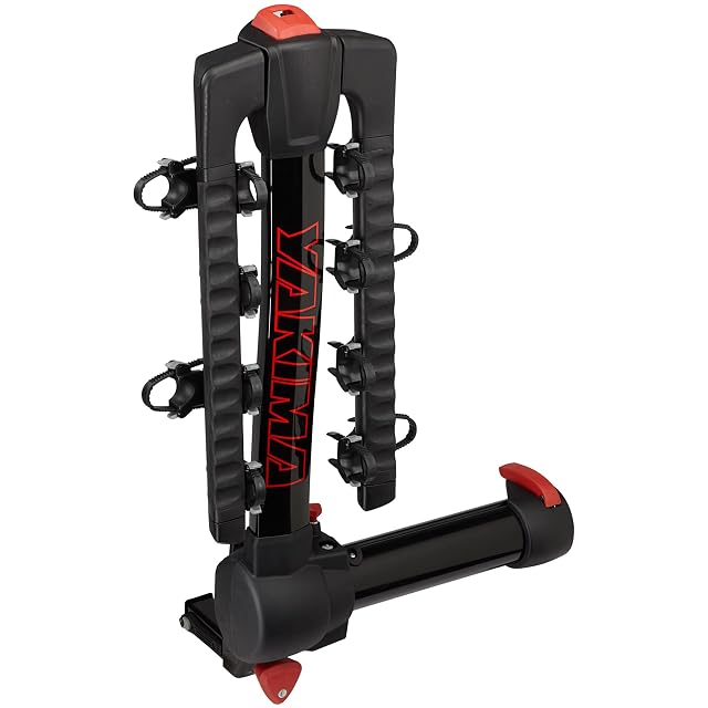 Yakima 4-Bike Hitch Mount Carrier Swing-Away Bike Rack for Car Truck SUV FullSwing 4 - Heavy-Duty Bicycle Storage