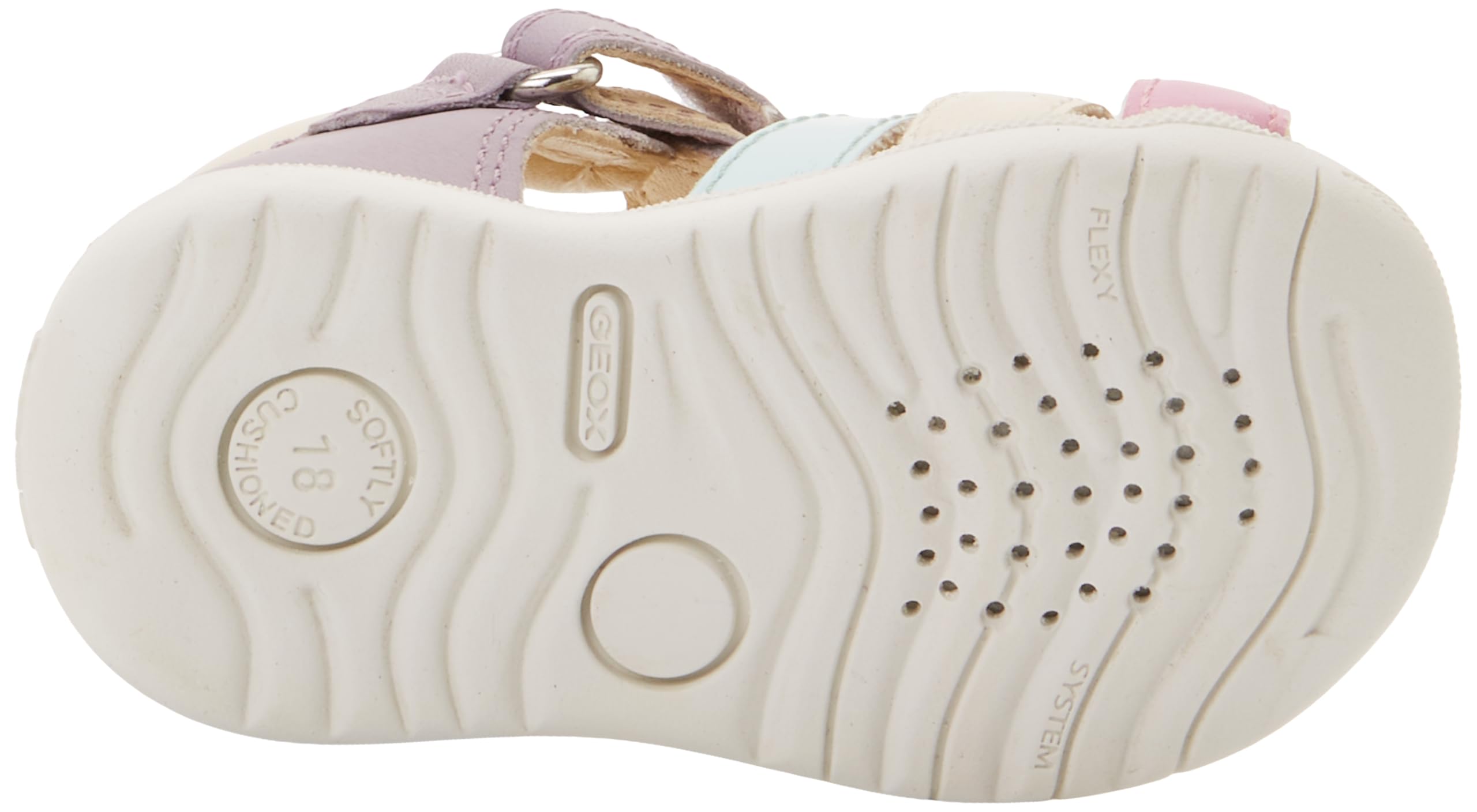 Geox BABY GIRL B SANDAL MACCHIA GIR FIRST STEPS LILAC/WATERSEA 22_EU – Bild 2