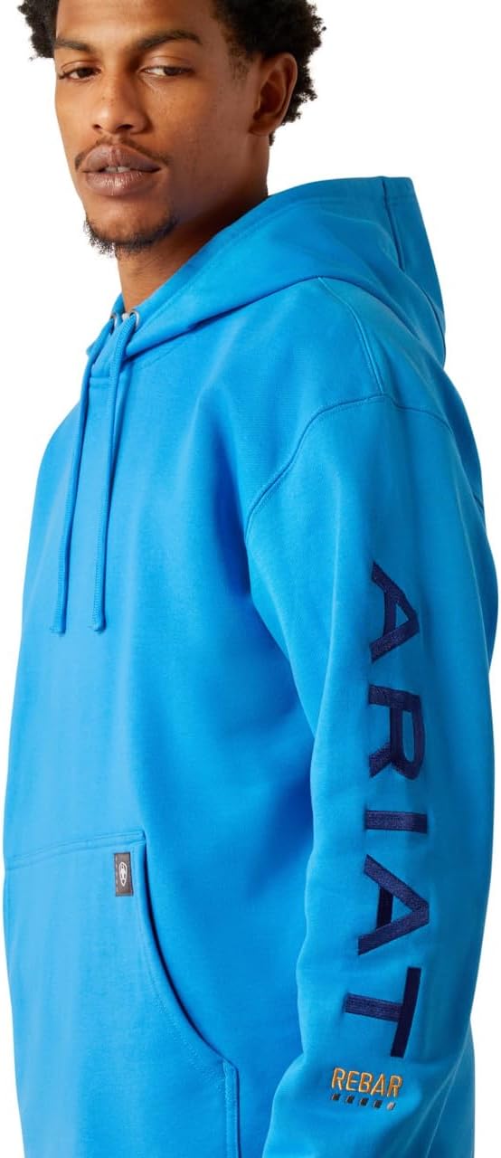 ARIAT Men's Rebar Graphic Hoodie - Image 4