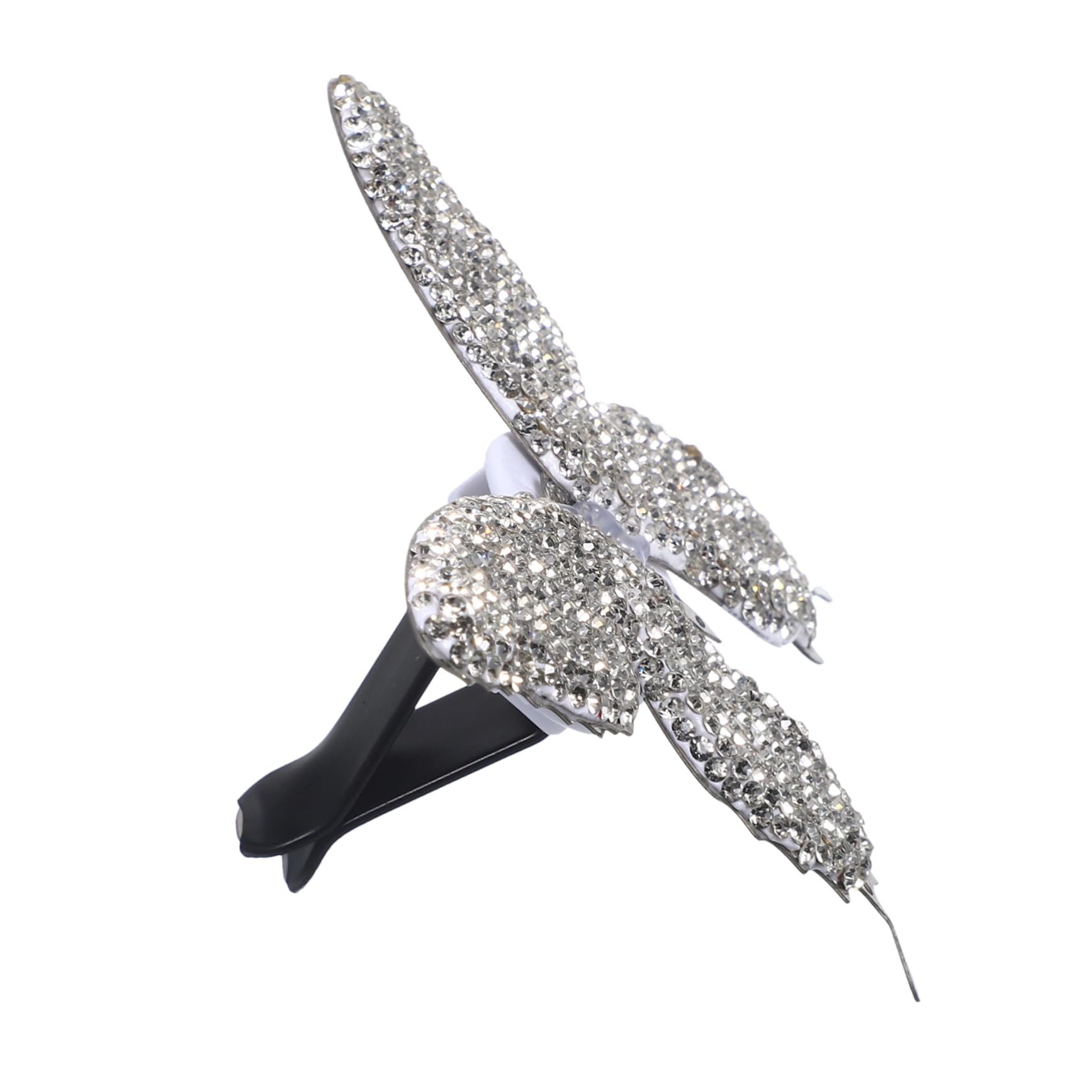SOLUSTRE 4stücke Car Clip Im Schmetterlingsdesign Mit Strass Eleganter Auto-duftspender Für Aromatisches Autozubehör Verschönerung Fahrzeuginnenraums
