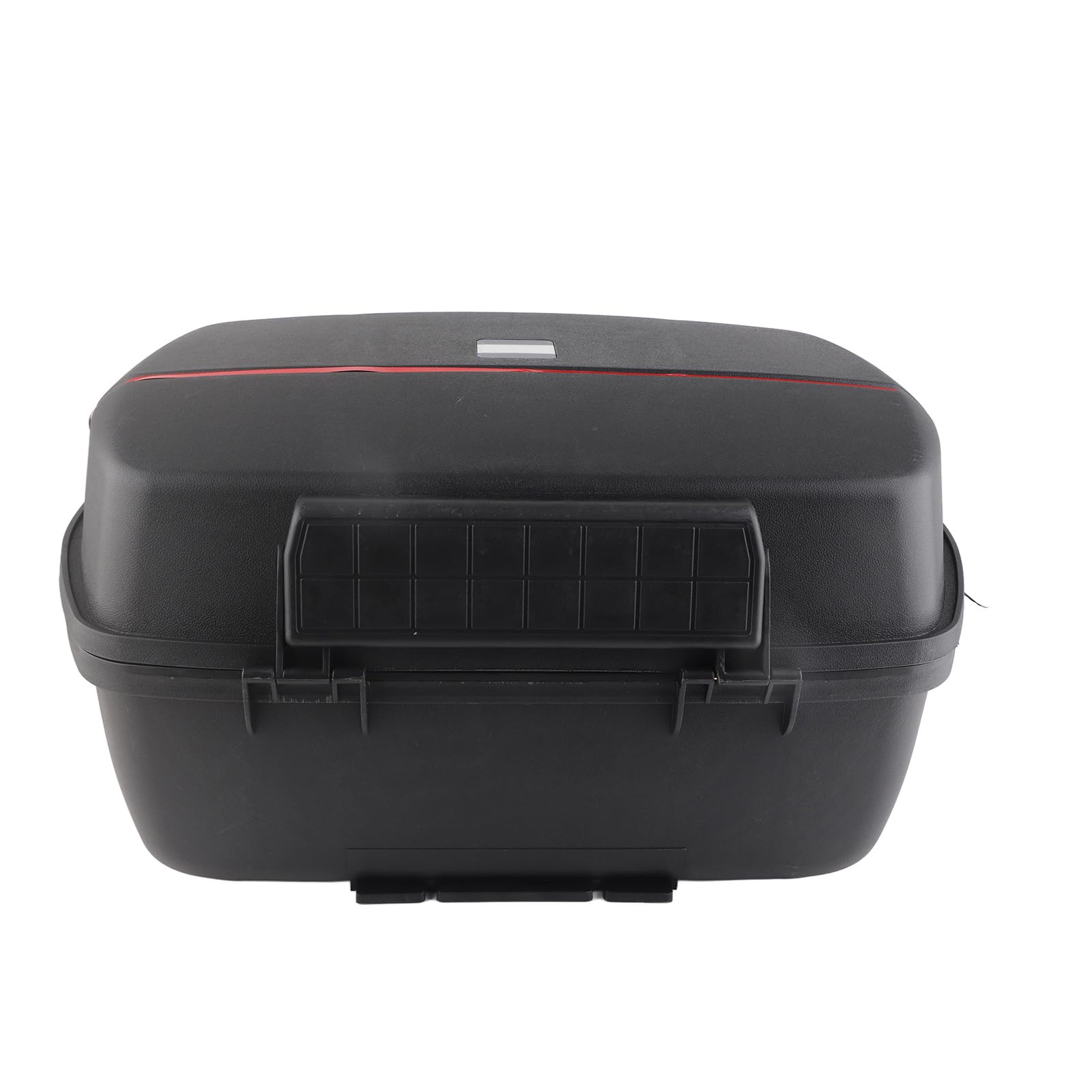 KIMISS Baúl Trasero para Motocicleta, 45 L, Impermeable, a Prueba de Golpes, Maletero de Almacenamiento Trasero para Scooters, Ciclomotores y Motocicletas, Fácil Instalación y Luz Reflectante de
