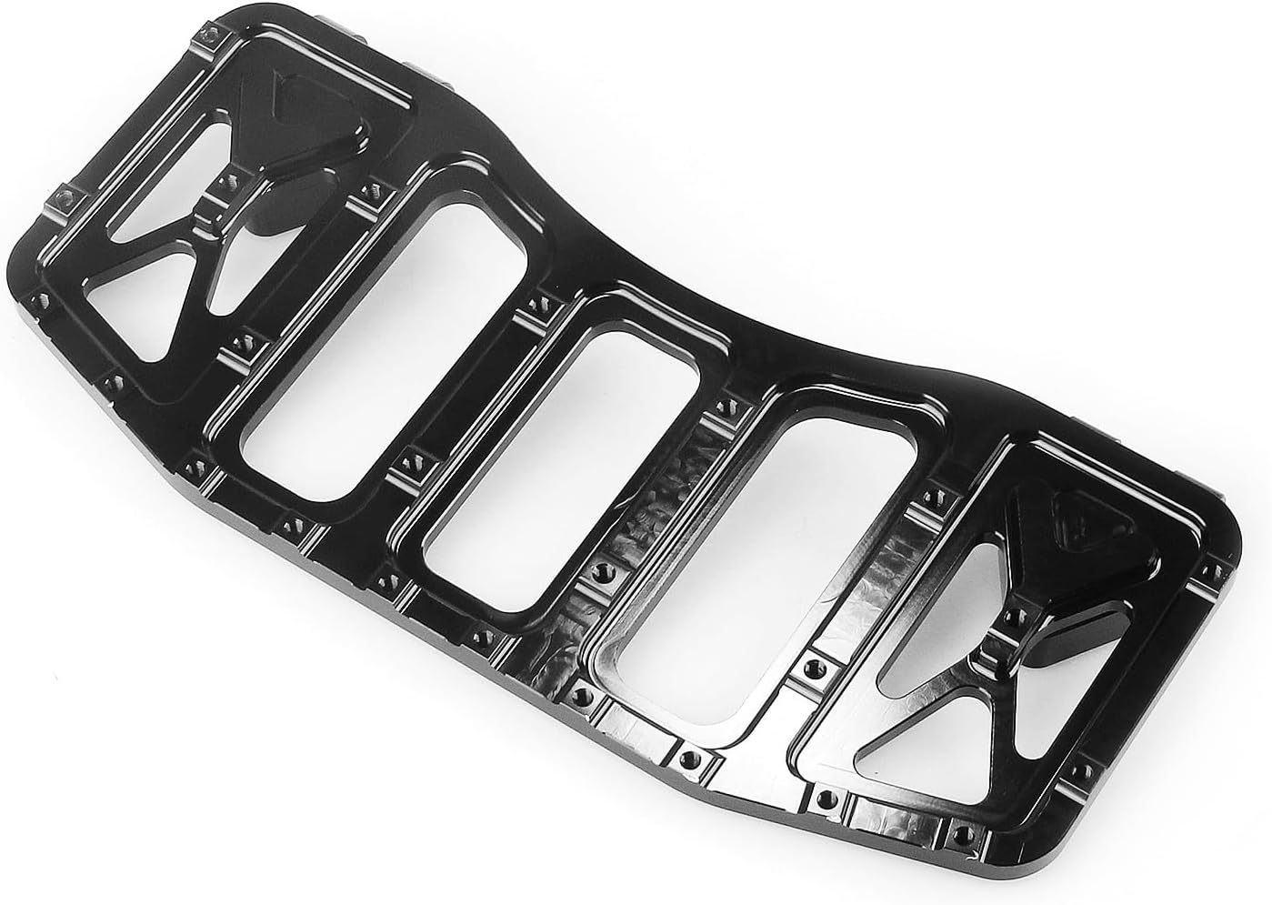 Cross Country MX Front Floorboards Pedal Pad For Harley Touring Dyna 1 Pair