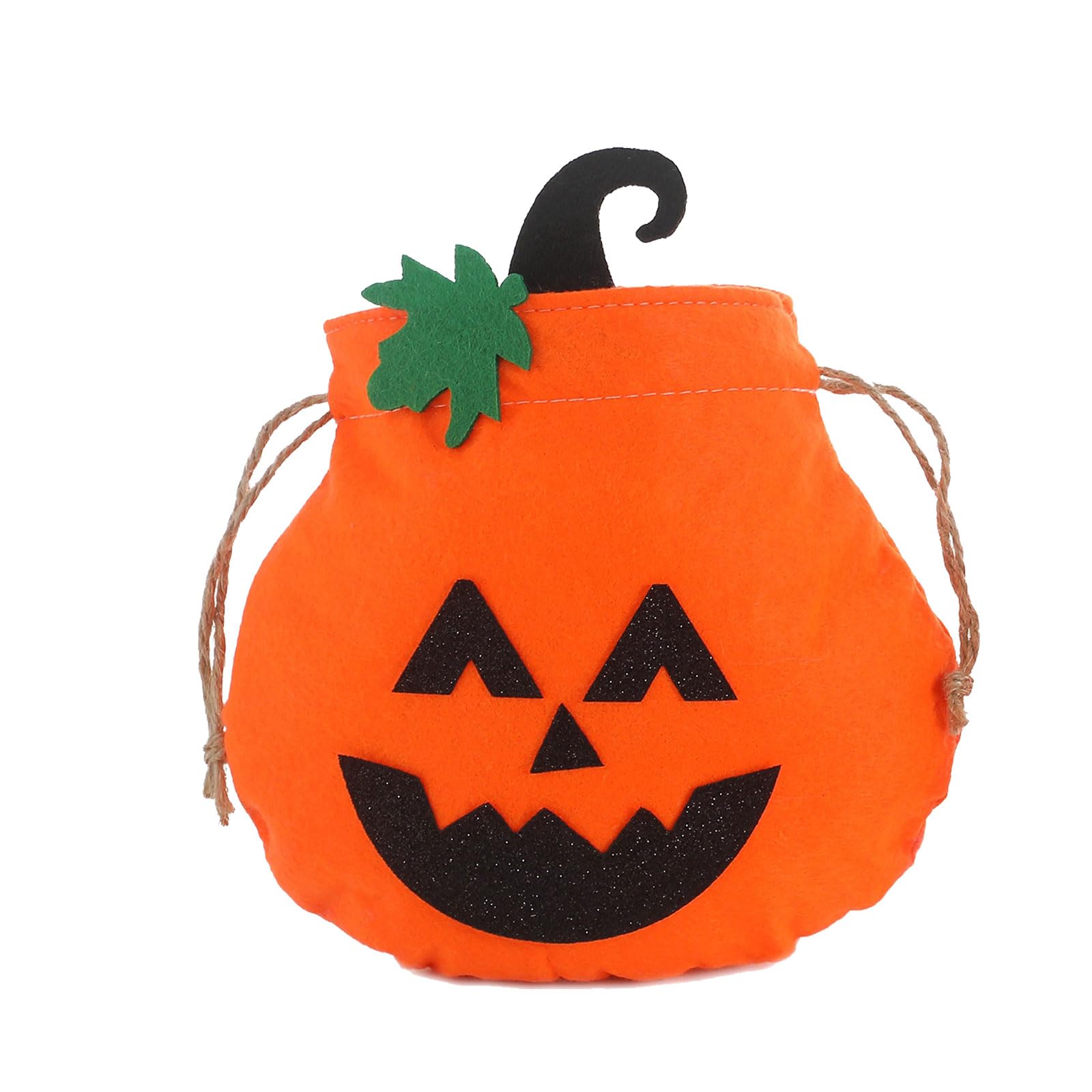 YWLUUOO Halloweens Candy Bag Pumpkin Pack for Kids Trick or Treats Storage Container Soft Materials Portable Designs Festival Pumpkin Home Storage
