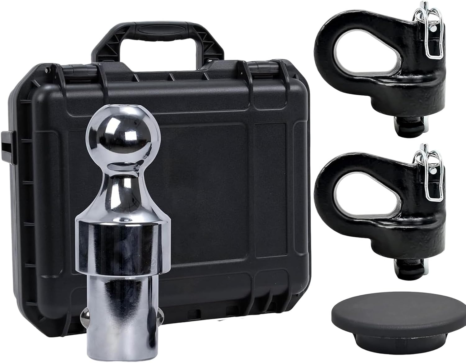 60639 Puck System Gooseneck Hitch Ball Kit Fits For Ford F250 F350 F450 2013-2021 Fits For Chevrolet Silverado 2016-2020 Fits For GMC Sierra & Nissan Titan XD