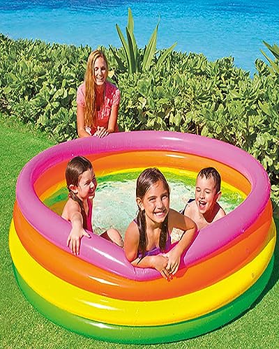 Image of Inflatable Pools Multicolor for Bath and Swimming (5.5 FT)