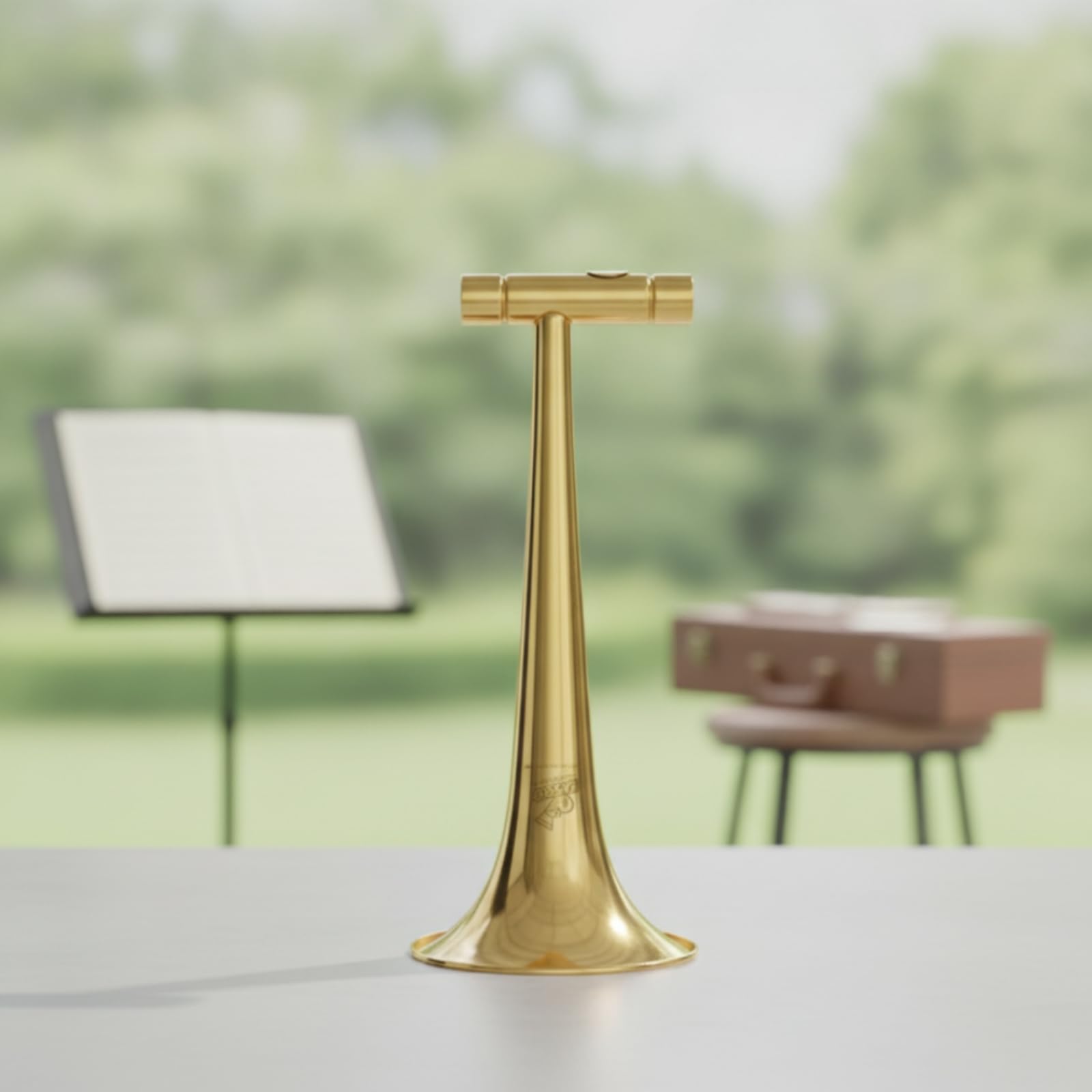 Kazoo Strumento Musicale Kazzoo Flauto a Fisarmonica Fiscullo Corpo E Bocca Svasata Costruzione Solida E Liscia per Uso Duraturo Adatto per Esercitazioni Performance Casuali, Argento