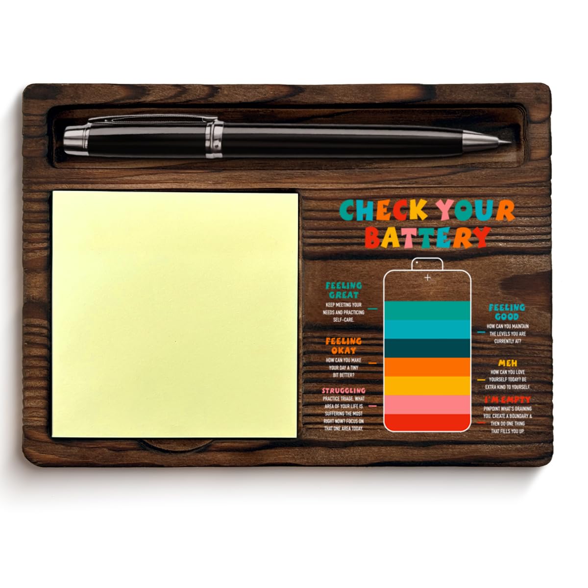 Thank You Gifts for Women Men, Appreciation Gifts for Coworkers Boss Teacher, May You Be Proud of the Work You Do Sticky Note Holder for Office Desk Decor — Amazon image 8