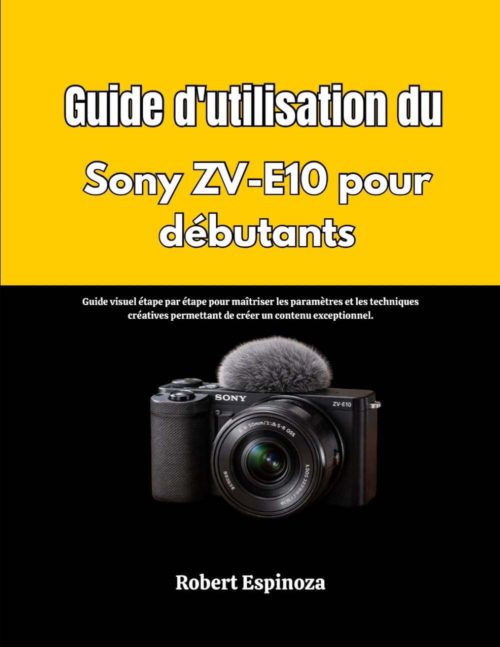 Guide d'utilisation du Sony ZV-E10 pour débutants: Guide visuel étape par étape pour maîtriser les paramètres et les techniques créatives permettant de créer un contenu exceptionnel.
