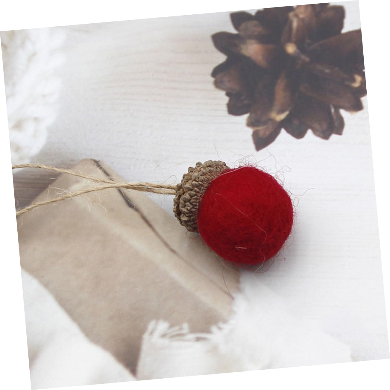 Cabilock 2 Set Di Ornamenti Per L'albero Di Natale Decorazioni Eleganti in Feltro A Forma Di Decorazioni Per L'albero Di Natale 25 Pezzi * 2