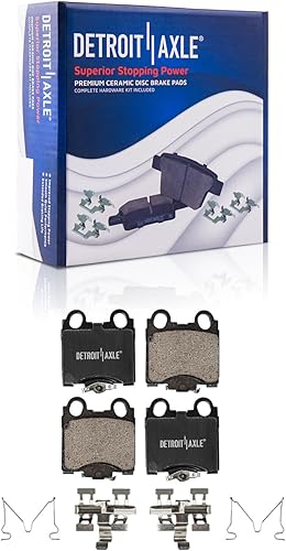 Miniatura 41 de Detroit Axle - Pastillas de Freno Delantero para Chevrolet Captiva Sport Equinox Pontiac Torrent Saturn Vue Suzuki XL-7, Pastillas de Freno Cerámica