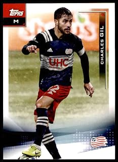 2021 Topps MLS #116 Charles Gil New England Revolution Soccer Futbol Trading Card
