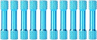 M3 Standoff, melhor controle de corrosão quadricóptero resistência à ferrugem processamento anodizado alumínio espaçador de coluna RC drone peças DIY para drone (azul claro)