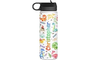 Roar-some Dinosaur Water Bottle: The Perfect Hydration Companion for Your Little Adventurers