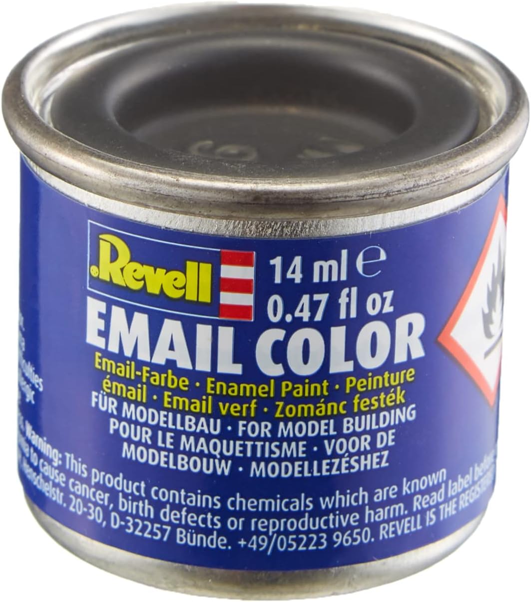 Revell 9 Anthracite Grey Matt Enamel Paint 14ml Tinlet by Revell