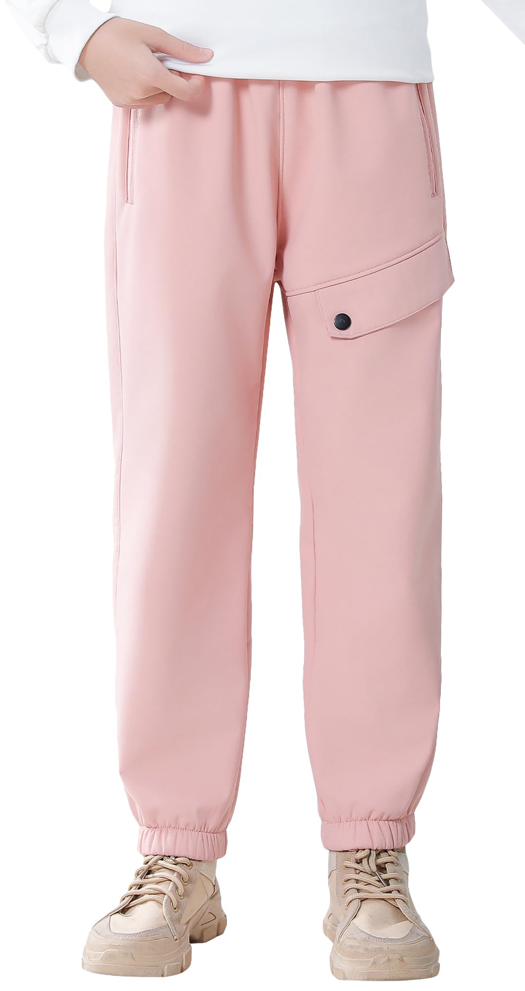 Pantalon softshell doublé pour fille résistant à la neige - 7