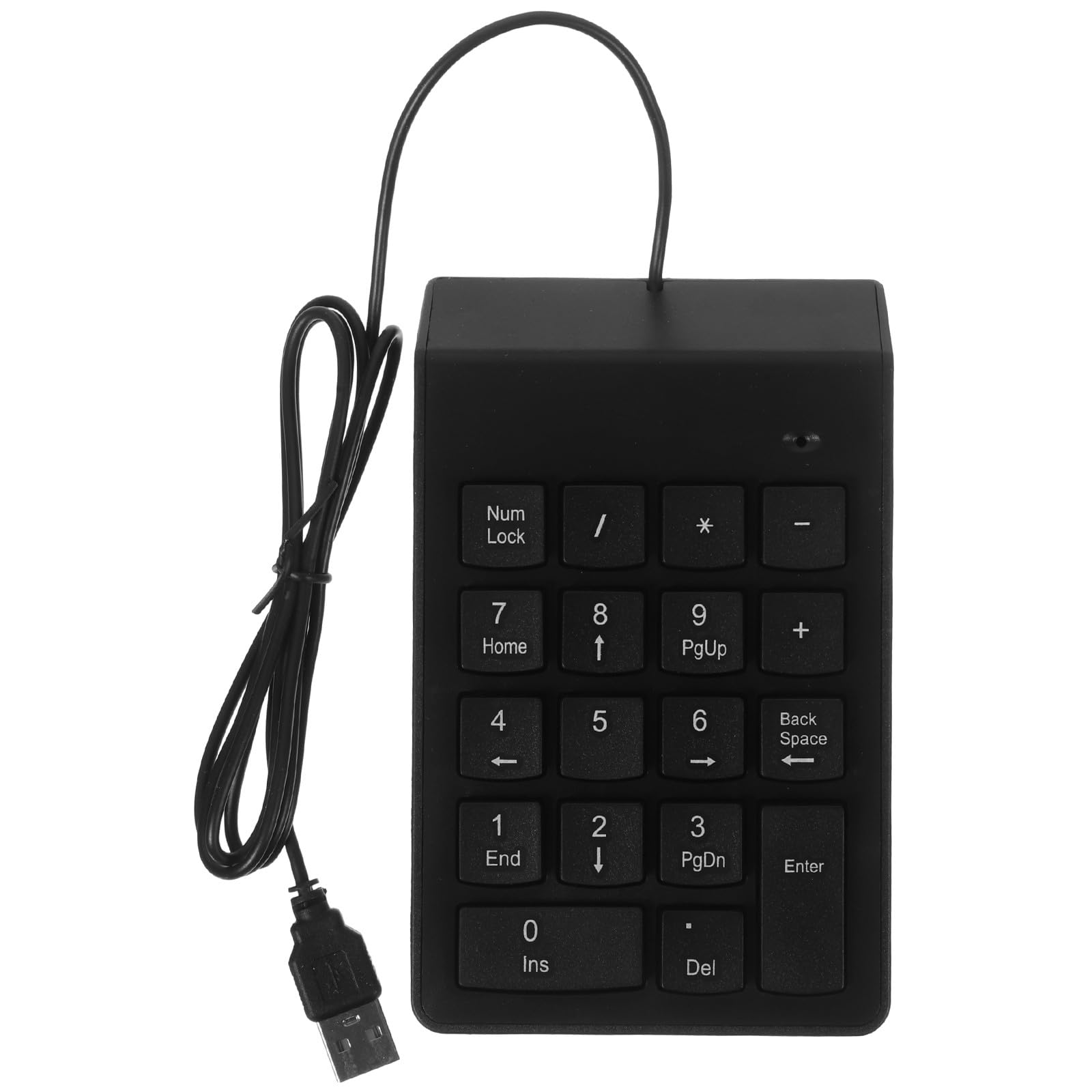 Vaguelly USB Wired 19 Key Numeric Keypad for Laptop Fast Input